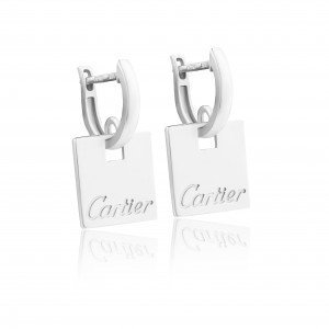 Сережки Cartier з білого золота. Артикул: 108049б 