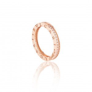 Каблучка Bulgari з червоного золота. Артикул: 154205. Вага: 2,85 г 