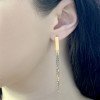 Сережки з червоного золота. Артикул: 2052524. Вага: 4,27 г