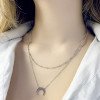 Кольє зі срібла. Артикул: 2052937. Вага: 4,80 г 