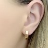Сережки з червоного золота. Артикул: 2055662. Вага: 2,06 г 
