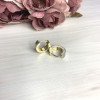 Сережки Bulgari з жовтого і білого золота. Артикул: 2066378. Вага: 4,23 г 