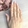 Протяжки з червоного золота. Артикул: 2071808. Вага: 1,51 г 