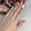 Сережки з червоного золота. Артикул: 2073031. Вага: 1,66 г