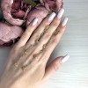 Сережки з червоного і білого золота. Артикул: 2073291. Вага: 3,60 г 