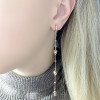 Сережки з червоного і білого золота. Артикул: 2073291. Вага: 3,60 г 