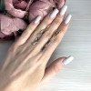 Сережки з червоного і білого золота. Артикул: 2073307