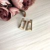 Сережки з червоного золота. Артикул: 2076407. Вага: 3,40 г 