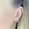 Сережки з червоного золота. Артикул: 2076896. Вага: 3,16 г 