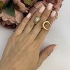 Сережки Bulgari з червоного і білого золота. Артикул: 2093138. Вага: 6,37 г 