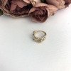 Каблучка з білого і червоного золота. Артикул: 2093800. Вага: 4,17 г 