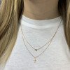 Кольє з червоного золота. Артикул: 2096962. Вага: 2,44 г 