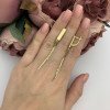 Сережки з жовтого золота. Артикул: 2100331. Вага: 3,67 г 