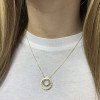 Кольє Bulgari з білого і червоного золота. Артикул: 2100423. Вага: 4,56 г 