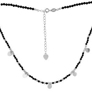 Кольє зі срібла со шпинелью. Артикул: 2102618. Вага: 7,90 г 