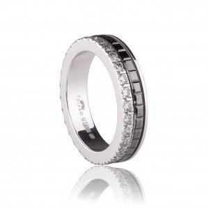 Обручка Boucheron із білого золота з кубічним цирконієм. Артикул: 4221990. Вага: 6,52 г