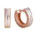 Сережки Bulgari з червоного і білого золота. Артикул: 2053279. Вага: 6,45 г
