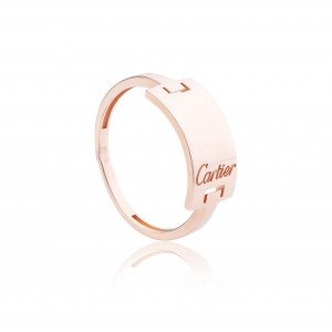 Каблучка Cartier з червоного золота. Артикул: 154471. Вага: 2,19 г 