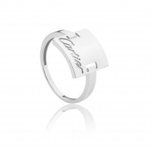 Каблучка Cartier з білого золота. Артикул: 155098б. Вага: 2,27 г