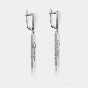 Сережки Cartier з білого золота. Артикул: 2074328. Вага: 4,59 г